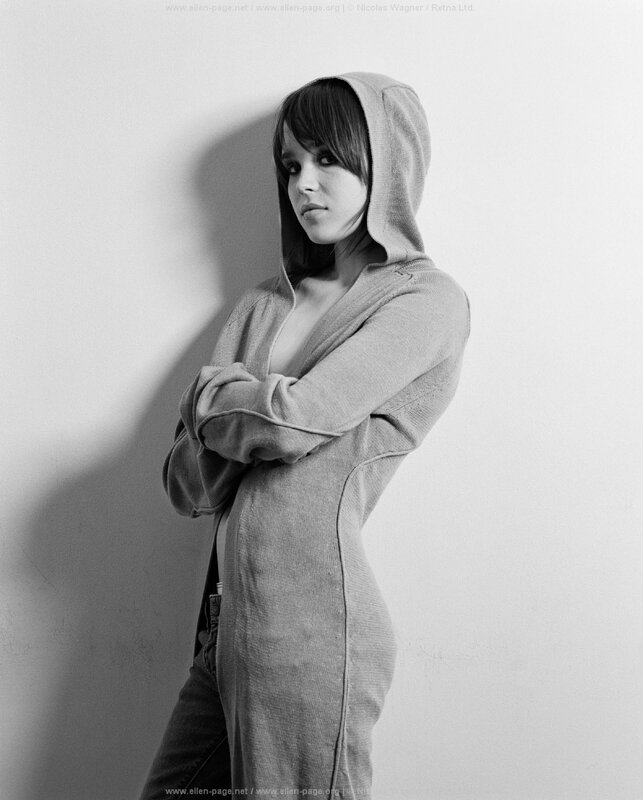 woman in hooded sweater