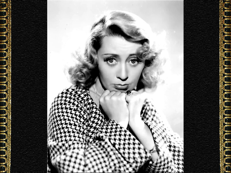 Woman in Houndstooth Coat — Black, Dramatic