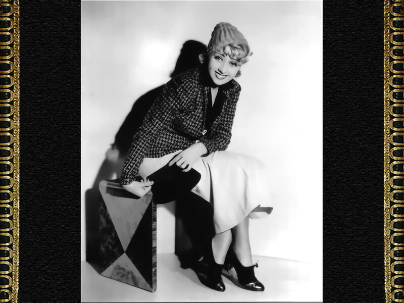 Woman in Houndstooth Jacket — Black, Confident