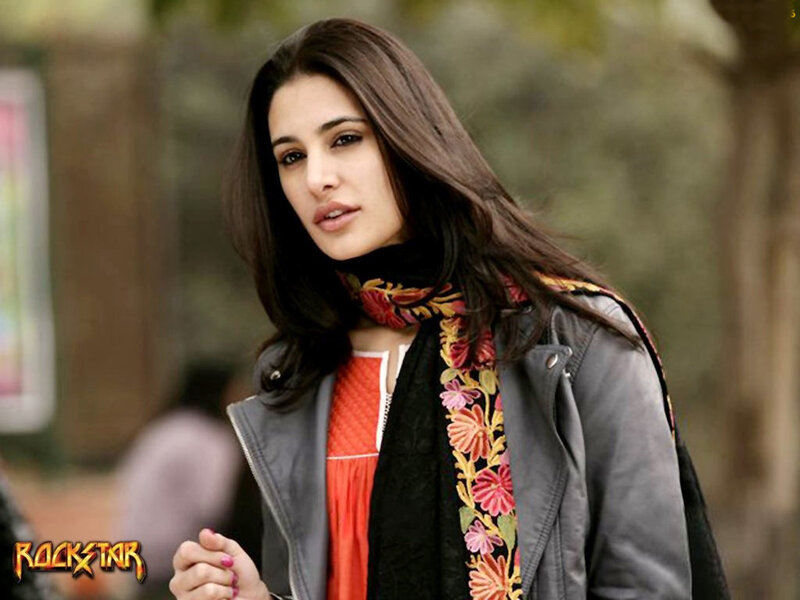 Woman in Jacket and Scarf — Gray