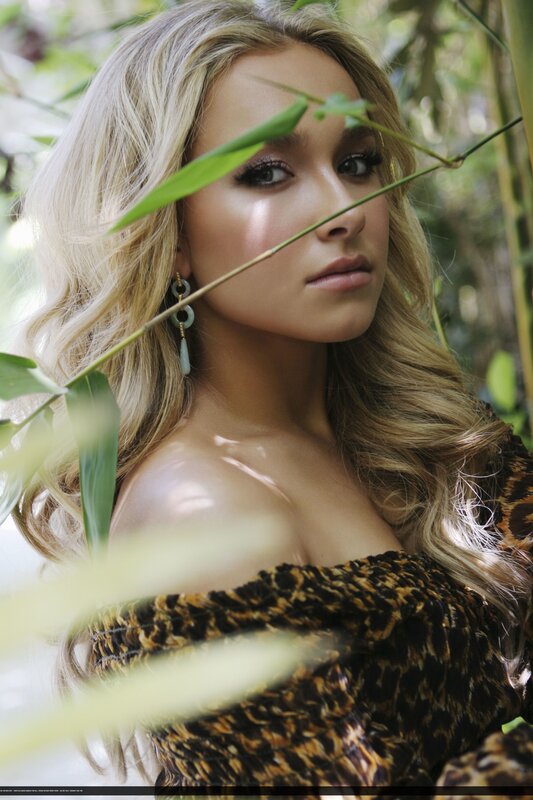 woman in jungle setting