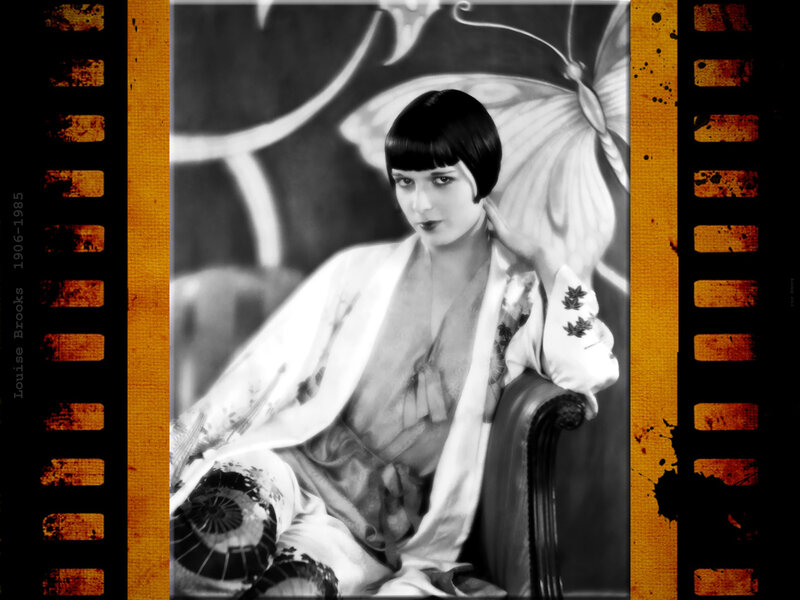 Woman in Kimono — Black, Dramatic, Photograph