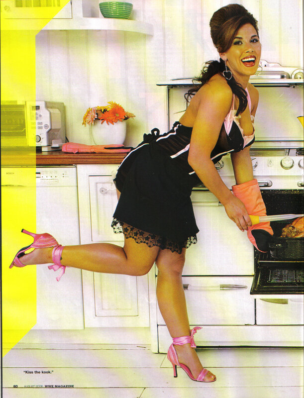 woman in kitchen with oven