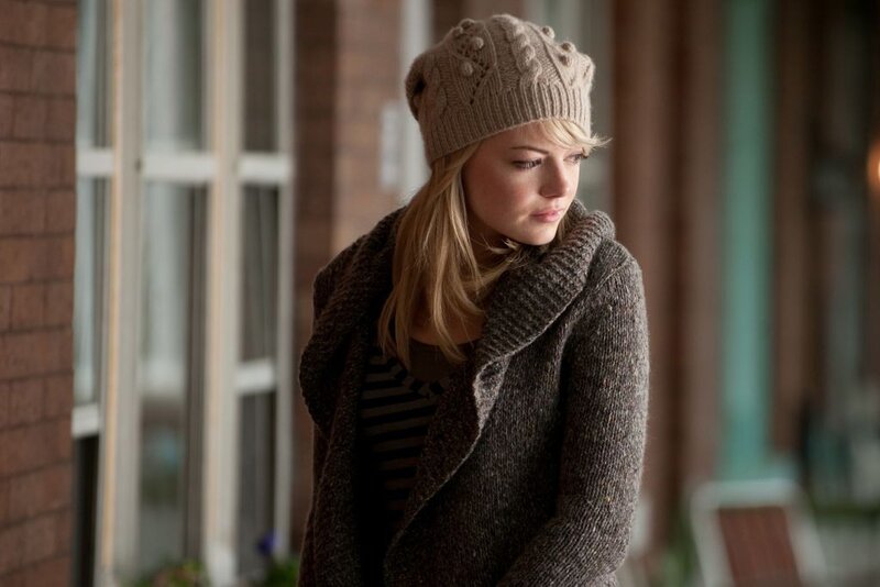 woman in knit hat and coat