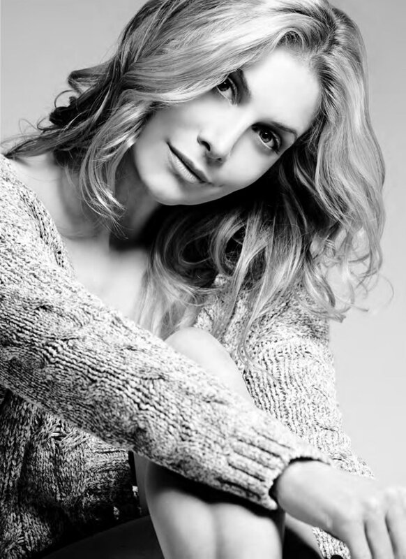 woman in knit sweater