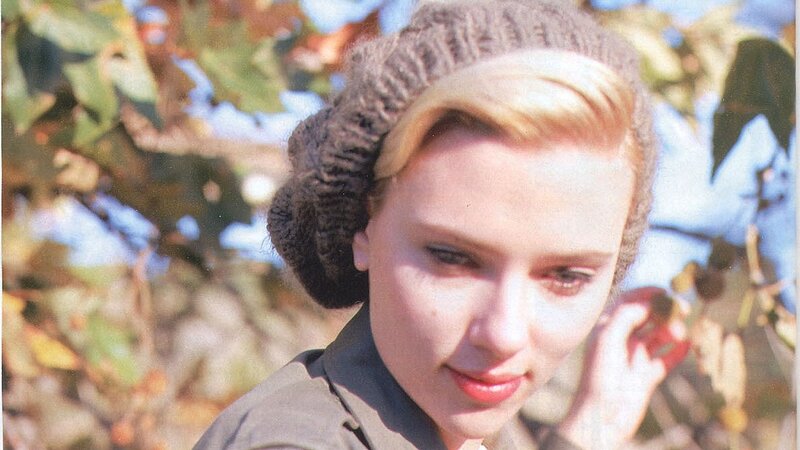 Woman in Knitted Hat — Brown
