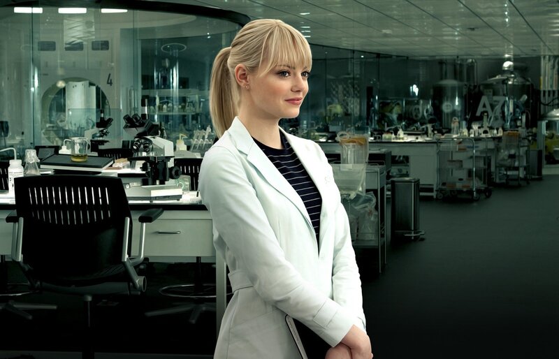 woman in lab coat