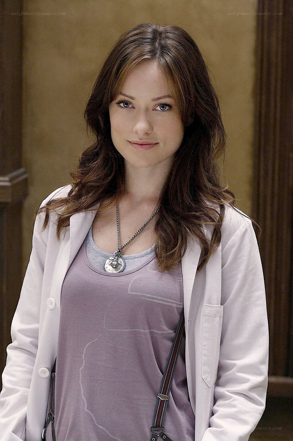 woman in lab coat