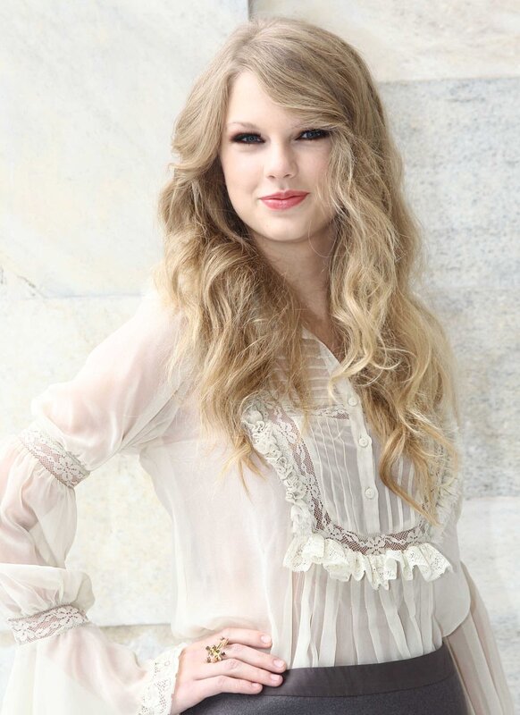 woman in lace blouse