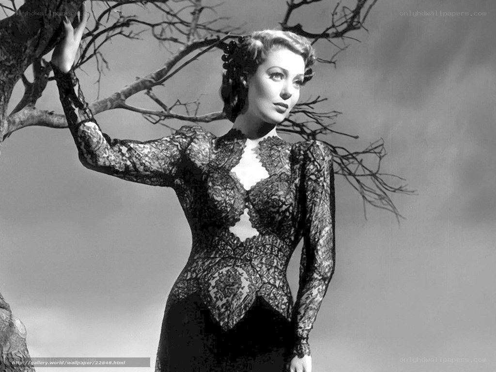 woman in lace dress by tree