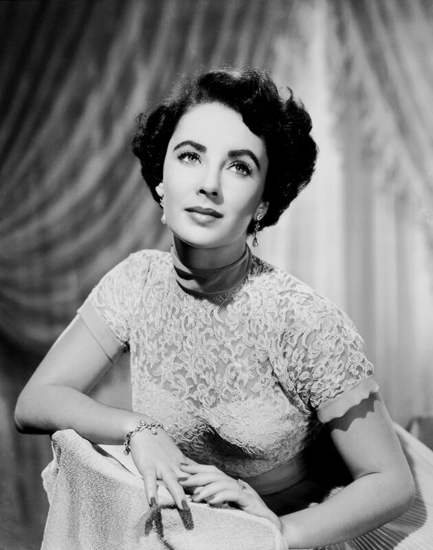 woman in lace dress portrait