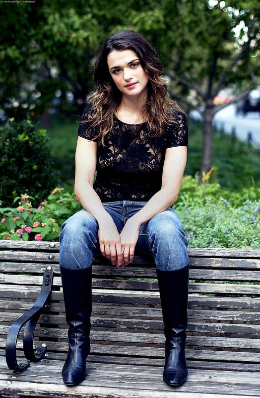 woman in lace top sitting on bench