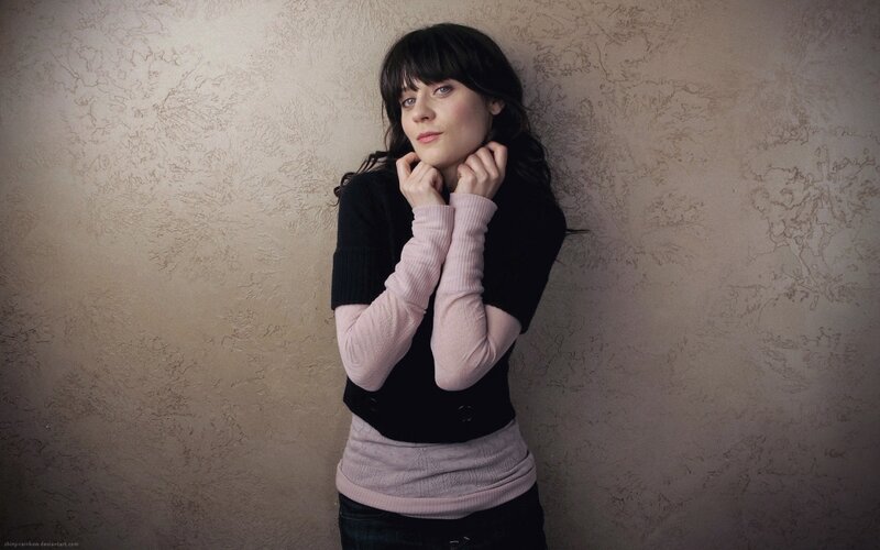 woman in layered sweater