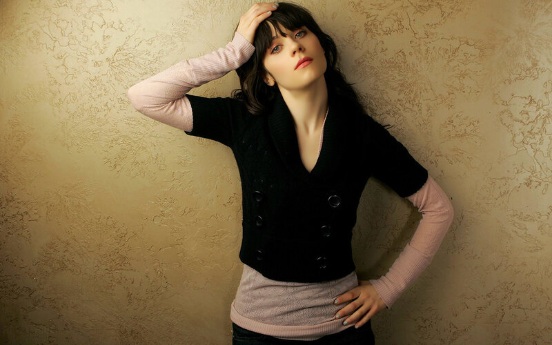 woman in layered sweater