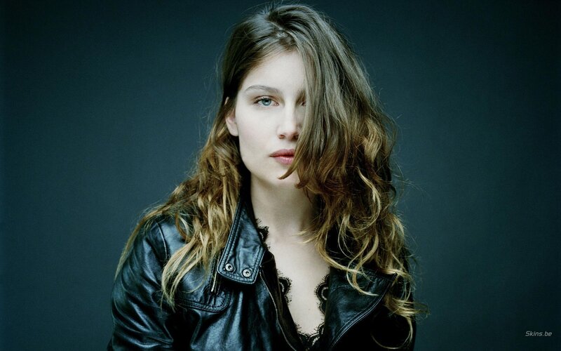 woman in leather jacket