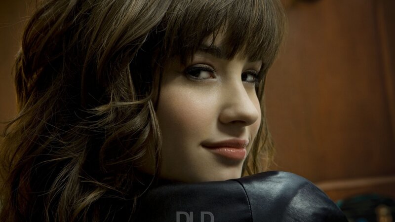 woman in leather jacket