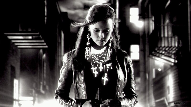 woman in leather jacket