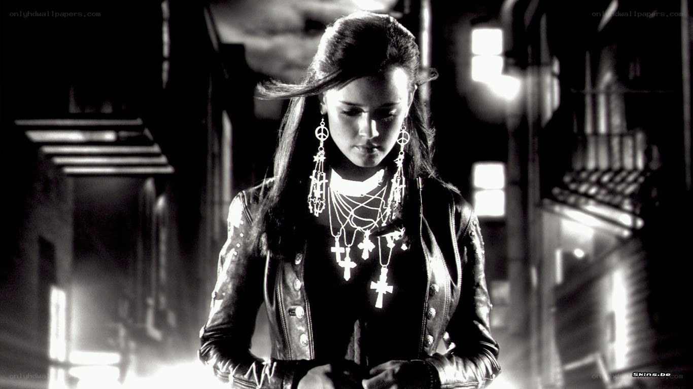 woman in leather jacket