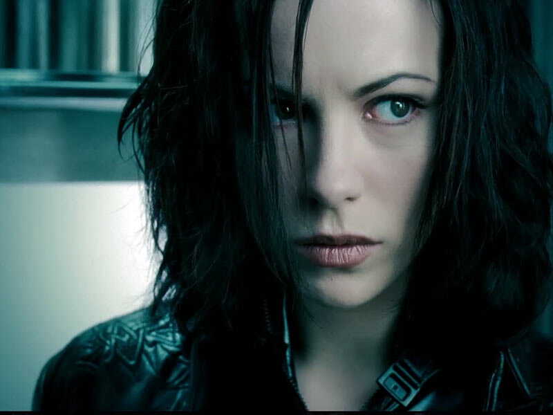 woman in leather jacket
