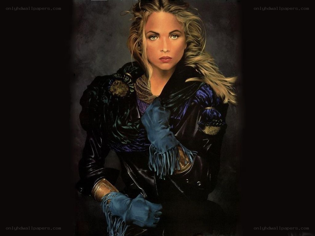 woman in leather jacket