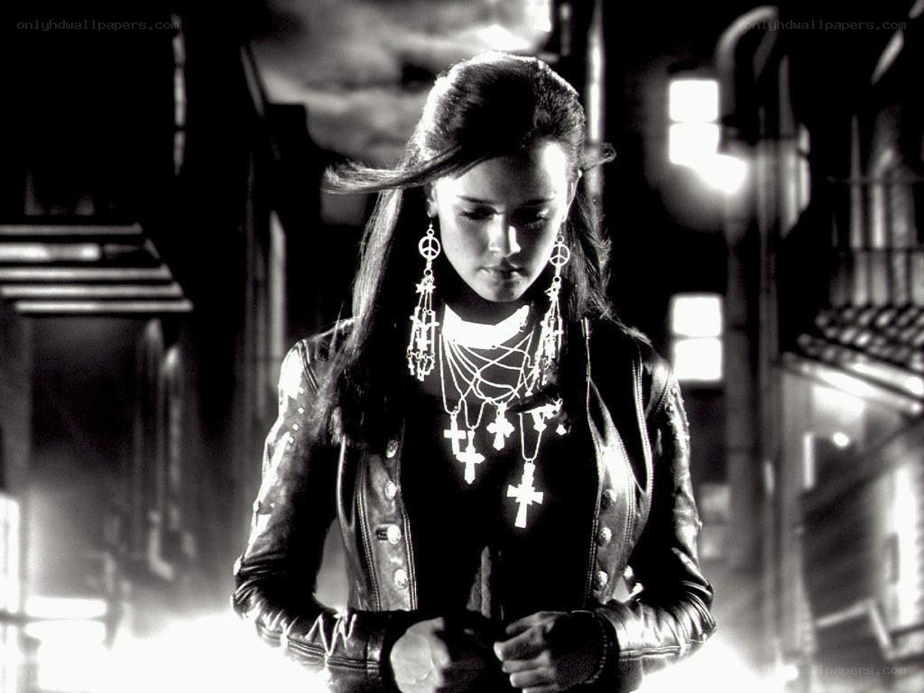 woman in leather jacket
