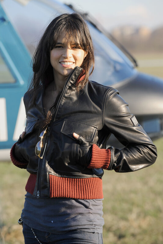 Woman in Leather Jacket — Black, Confident, Afternoon, Photograph, Airplane