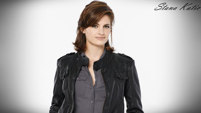 Woman in Leather Jacket — Black, Neutral, Photograph