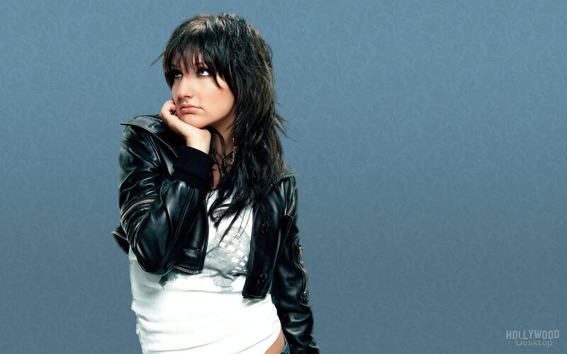 Woman in Leather Jacket — Blue, Contemplative