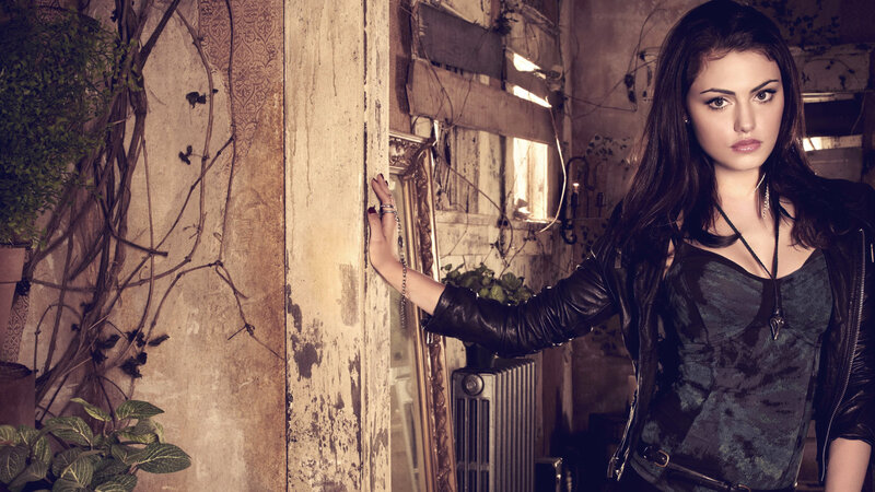 Woman in Leather Jacket — Brown, Dramatic, Photograph, Leather Jacket, Vines