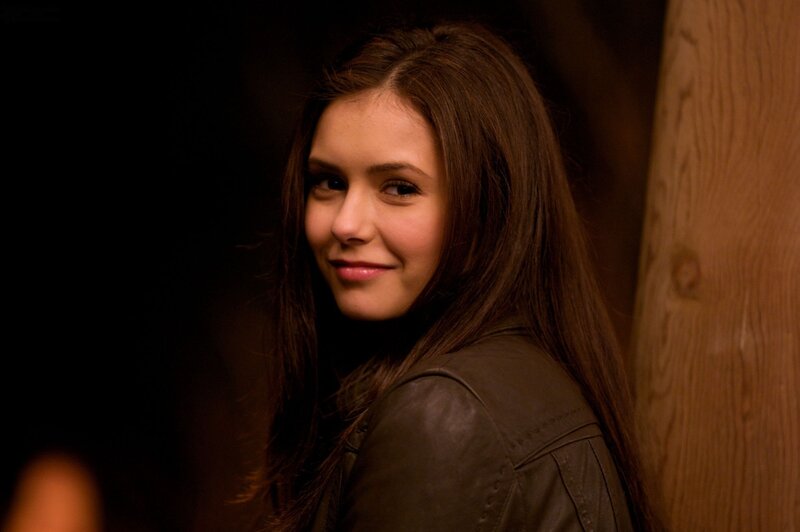 Woman in Leather Jacket — Brown, Dramatic, Photograph, Leather Jacket, Wooden Wall