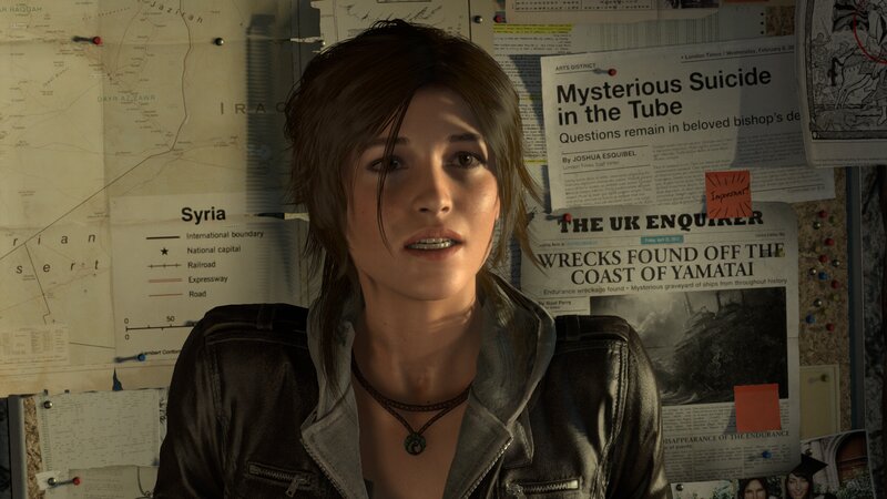 Woman in Leather Jacket — Brown, Serious, 3d Render