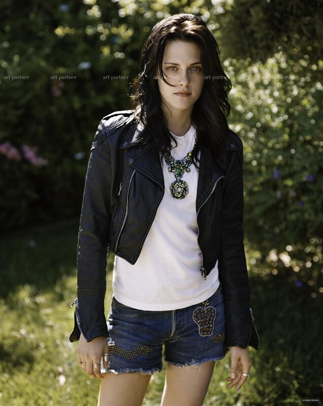 woman in leather jacket outdoors