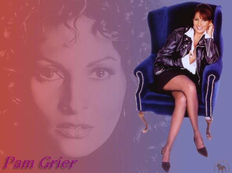 Woman in Leather Jacket — Purple