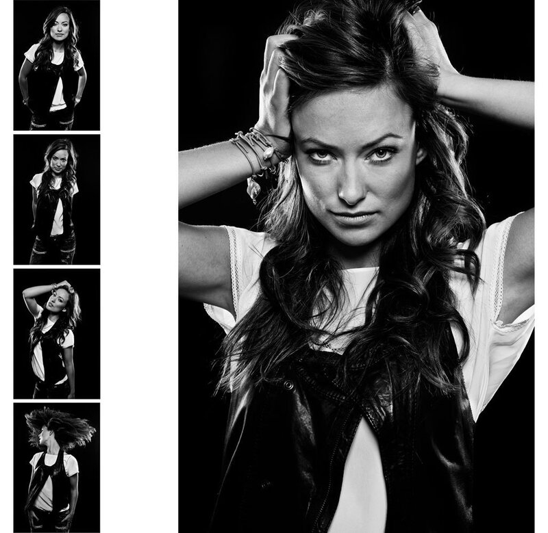 woman in leather vest