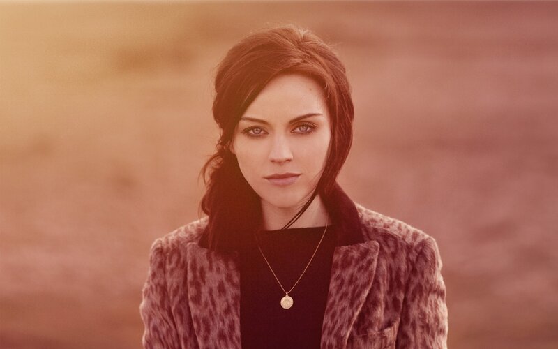 Woman in Leopard Coat — Brown, Serious, Sunset