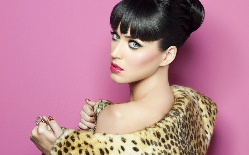 Woman in Leopard Coat — Pink, Confident, Photograph