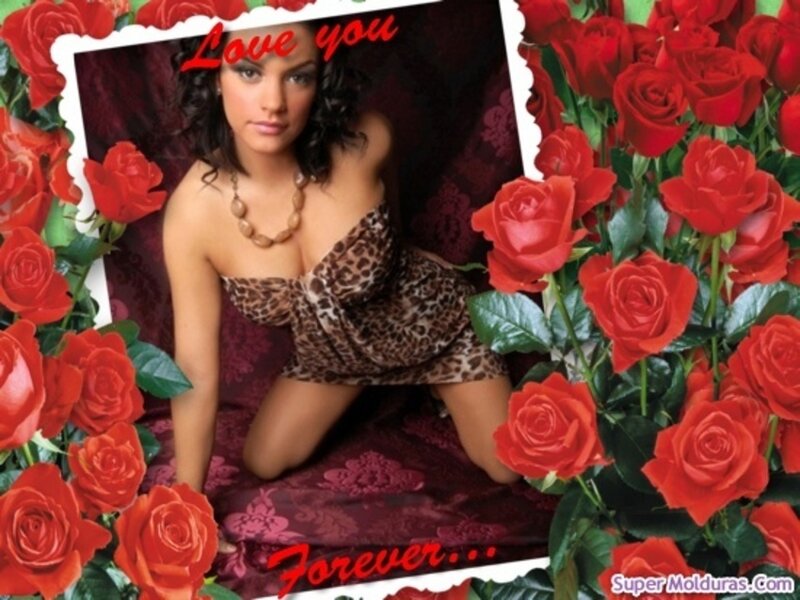 woman in leopard dress with roses