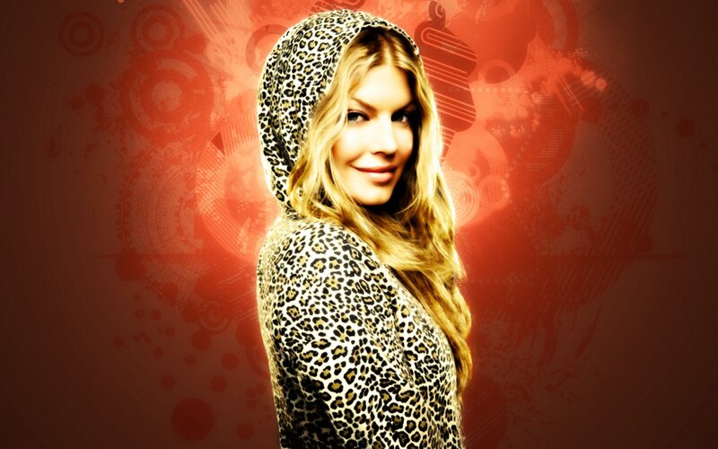 woman in leopard hoodie