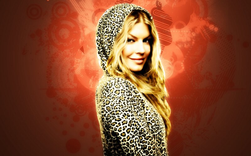 woman in leopard hoodie