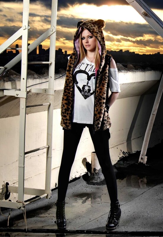 Woman in Leopard Hoodie — Black, Dramatic