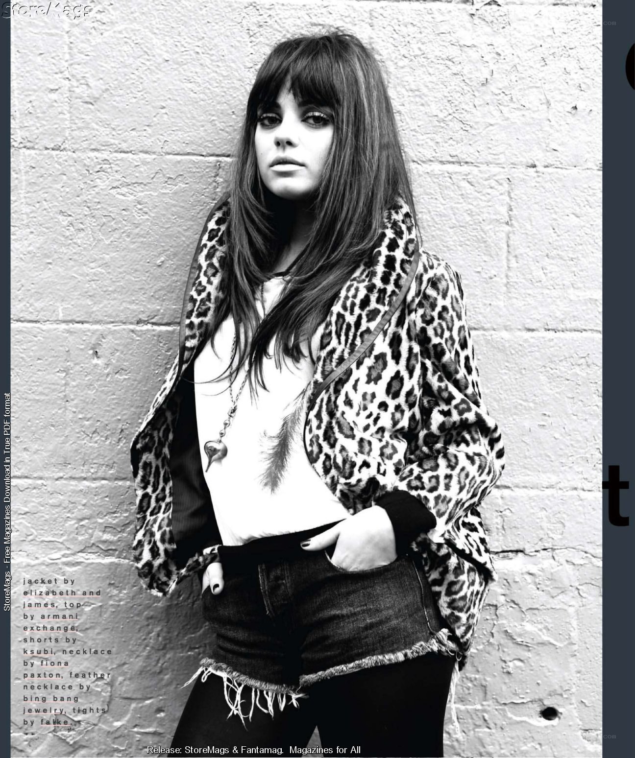 woman in leopard jacket