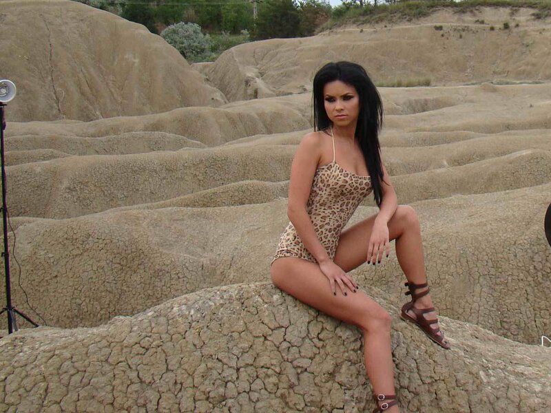 Woman in Leopard Print — Brown, Neutral