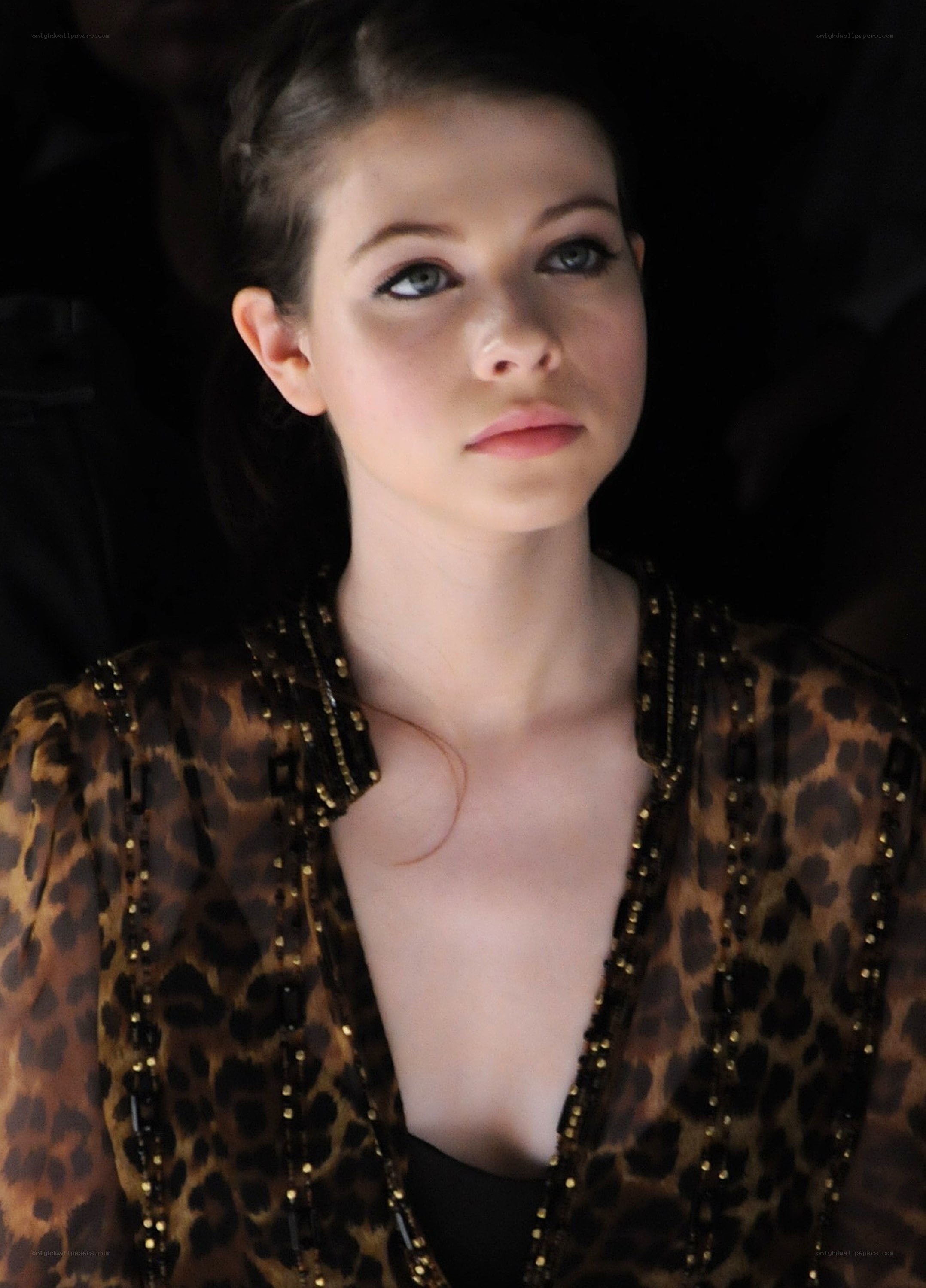 woman in leopard print jacket