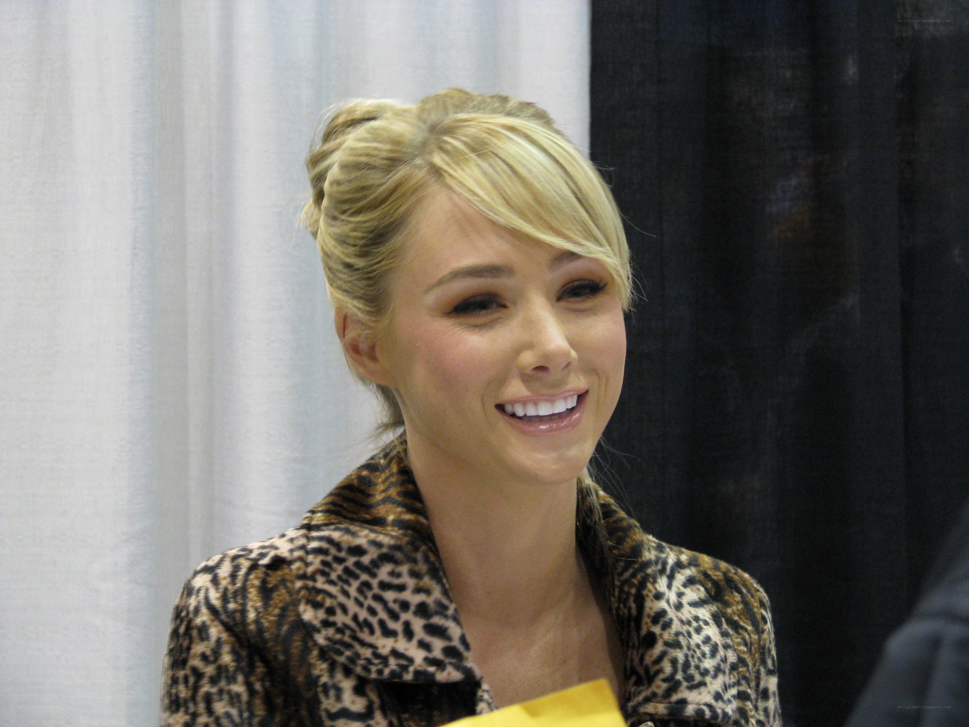woman in leopard print jacket