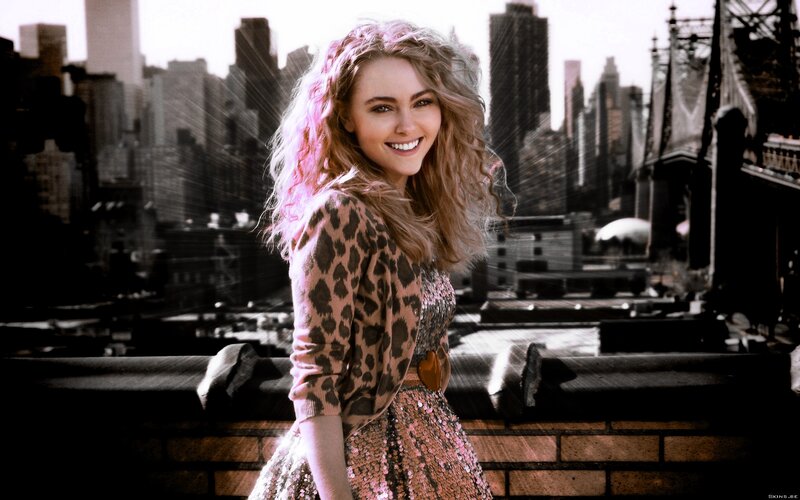 woman in leopard print on rooftop