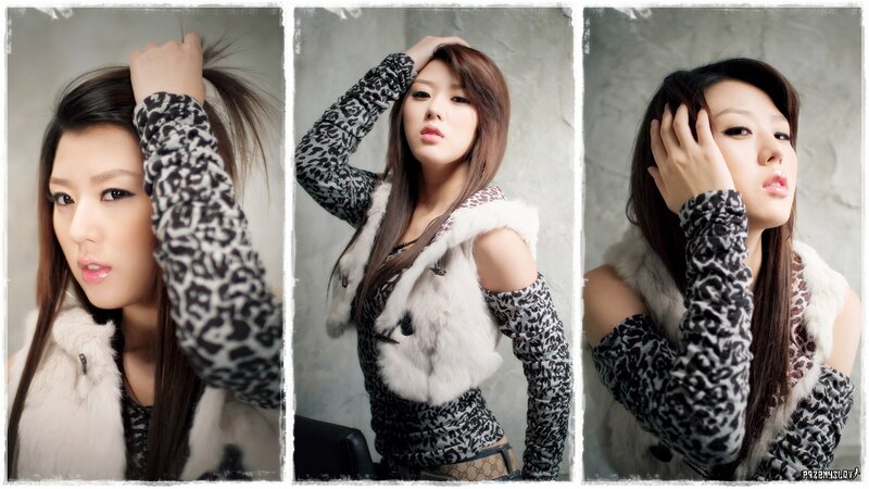 woman in leopard print outfit