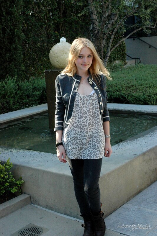 woman in leopard print top