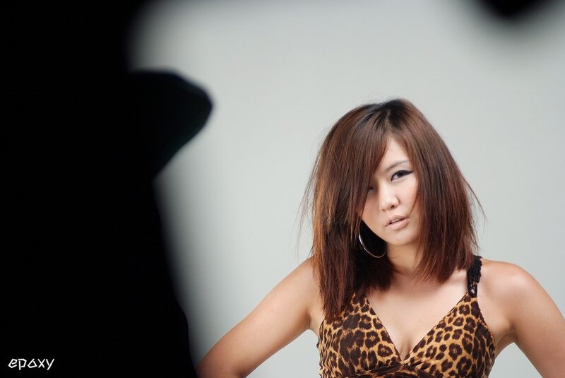 Woman in Leopard Print Top — Brown, Neutral