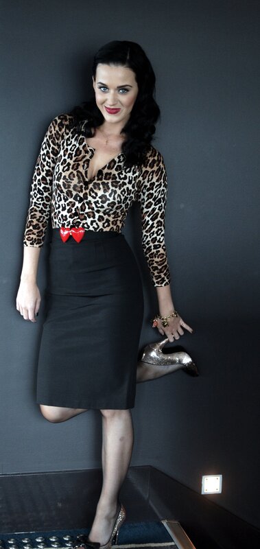 Woman in Leopard Top — Black, Confident, Photograph, Skirt