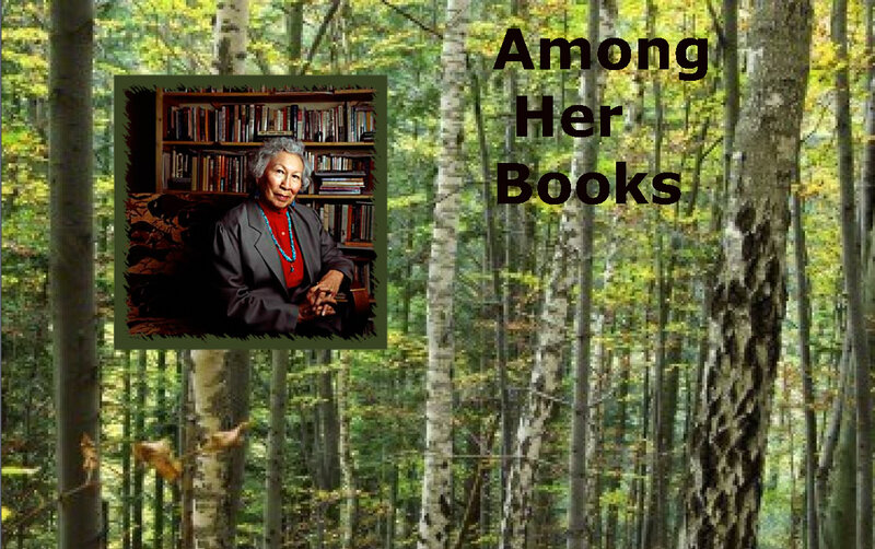 Woman in Library — Green